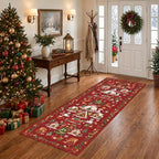 Christmas Runner Rug 2x5 for Hallway - Image 5