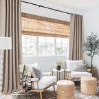 RYB HOME Linen Semi Sheer Curtains - Image 6