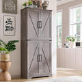 ACCOHOHO 72" Tall Kitchen Pantry, Farmhouse Storage Cabinet by ACCOHOHO