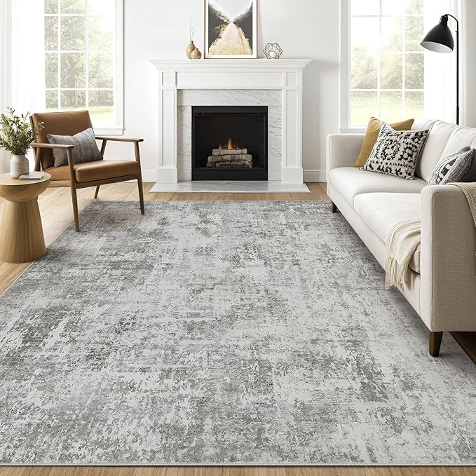 LOONGRUG 8x10 Area Rugs Washable Large Neutral Modern Living Room Rug | by LOONGRUG