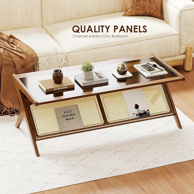 Bamworld Rattan Coffee Table - Image 4