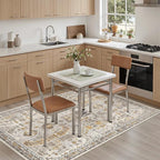 Madane Area Rug 4x6 Washable Rugs Vintage - Image 2