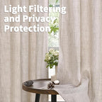 YoungsTex Natural Linen Curtains - Image 3