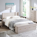 T4TREAM Fluted Queen Size Bed Frame by T4TREAMFurniture