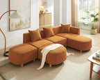 VANOMi 109.84" Modular Sectional Sofa by VANOMi