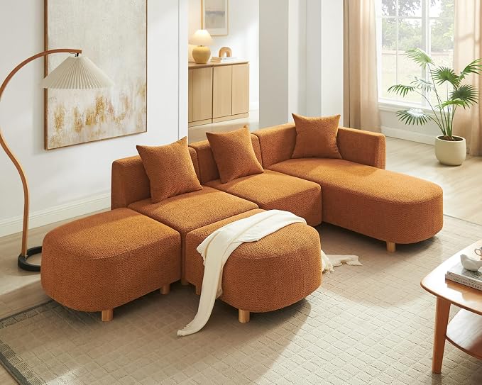 VANOMi 109.84" Modular Sectional Sofa by VANOMi