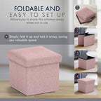 Ornavo Home Small Storage Ottoman, - Image 5