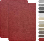 SYLVASS 8x11 Inch Fabric Repair Patches, Self-Adhesive Linen Patch by Sylvass