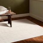 Hausattire Hand Woven Jute Braided Rug, Off White | 100% natural jute, - Image 2