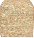 REDEARTH · Cube Pouf Foot Stool Ottoman - Image 9