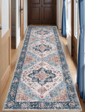 SERISSA 2'6"x10' Washable Non Slip Boho Runner Rug by SERISSAHomeDecorCollection