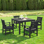 Stoog All-Weather Patio Chairs Set of 2, Outdoor Dining Chairs - Image 9