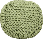 REDEARTH · Round Pouf Foot Stool Ottoman by REDEARTH