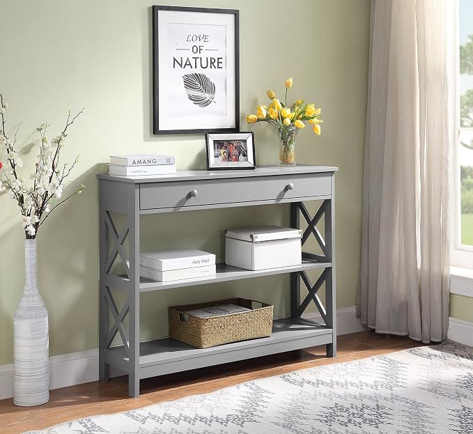 Convenience Concepts Oxford 1-Drawer Console Table 39.5" - Image 2