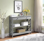 Convenience Concepts Oxford 1-Drawer Console Table 39.5" - Image 2
