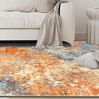 Aelenmu 10x14 Area Rugs for Living Room Washable Dining Room Colorful | Modern - Image 8