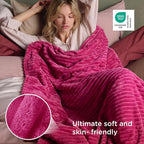 Bedsure Soft Full Size Fleece Blankets - Image 4
