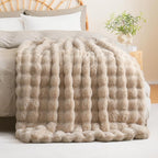 BENVWE Faux Fur Throw Blanket for Couch Bed - Image 8