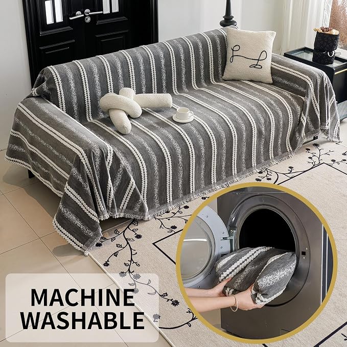 HAOMAIJIA Non Slip Couch Cover Sofa Covers - Image 7