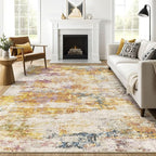 LOONGRUG 10x12 Area Rug Washable Large Neutral Modern Living Room Rug | by LOONGRUG