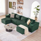 Weture 135.4" Cloud Couch Sectional, Modular Sectional Sofa - Image 4