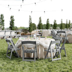 Flash Furniture Hercules Set of 2 Kids Gray Resin Folding Chairs - Image 8