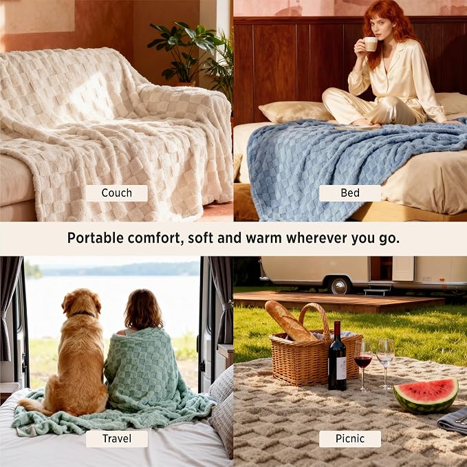 Bedsure GentleSoft Full Size Blankets - Image 4