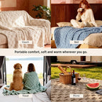 Bedsure GentleSoft Blankets Queen Size - Image 4