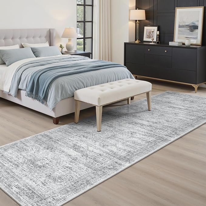 Soalmost Runner Rug 2x7 Washable Non-Slip Hallway Rugs - Image 3