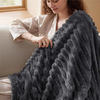 Bedsure Soft Grey Throw Blanket - Image 8