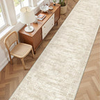3x14 Runner Rug Non Slip, Washable Hallway Runner Rug, Living Room, Extra Long by Restydon