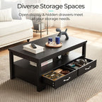 LINSY HOME Farmhouse Coffee Table - Image 4