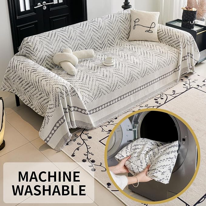 HAOMAIJIA Non Slip Couch Cover Sofa Covers - Image 7