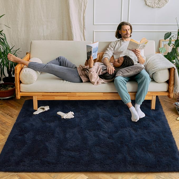 Chicrug Soft Area Rug for Bedroom Living Room Plush Fluffy Rug 4x6 | Shag Furry - Image 2