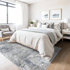 5x7 Washable Area Rug – Modern Neutral Abstract Rug - Image 7