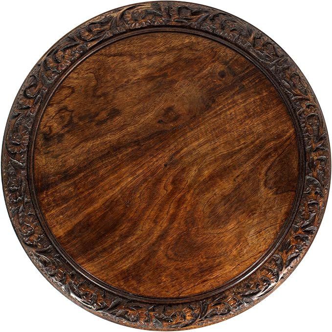 Solid Wood Accent End Table - Image 4