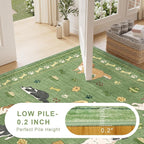 DUKINO 6x9 Washable Dog Area Rug - Image 8