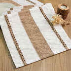 FEXIA Boho Table Runner for Hoilday Spring Home Decor Farmhouse Rustic Table by FEXIA