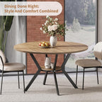 MECHYIN 42 Inch Round Dining Table - Image 8