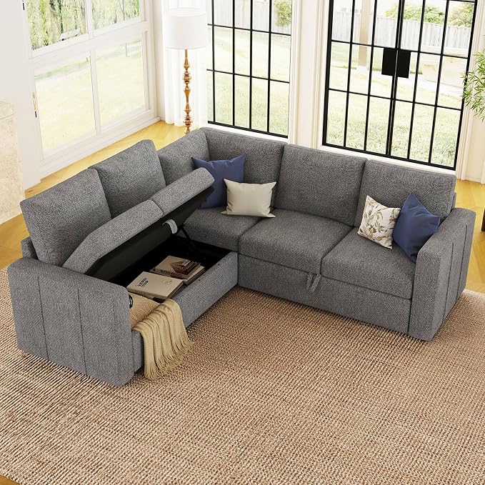 Belffin Modular Sectional Sleeper Sofa - Image 3