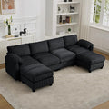 114'' U-Shaped Sectional Couch by HATPPTO