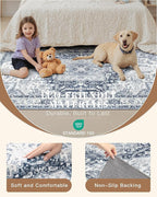 Madane Washable Runner Rug 2x6 Runners - Image 6