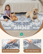 Madane Washable Runner Rugs 2x12 Long - Image 6