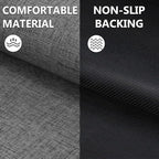 Ultra Thin Indoor Door Mat 24"x47", Non Slip Doormats, Rubber Backing, - Image 4