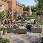 Waterproof Outdoor Cushion Covers, Stretch Patio Slipcovers | UV Resistant - Image 2