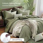 Monbix Oversized Queen Comforter Set - Image 3