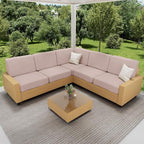 Waterproof Sectional Couch Covers, Non Slip Sofa Cushion Covers | L Shape - Image 2