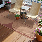 Lahome Modern Rainbow Easy Jute 2x6 Runner Rug - Image 6