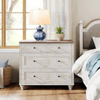 WAMPAT Farmhouse Nightstand by WAMPAT