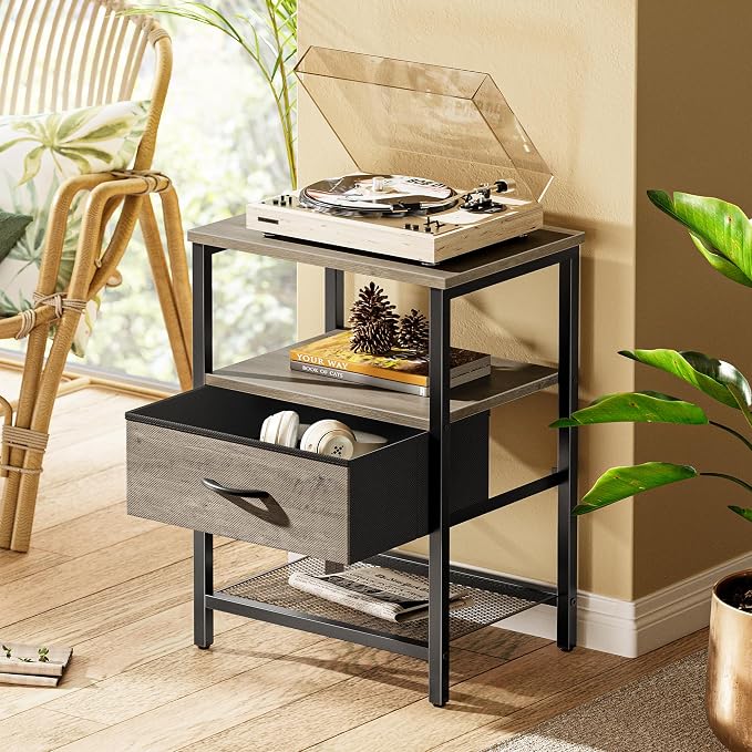 Huuger Nightstand Set of 2, Night Stand - Image 2